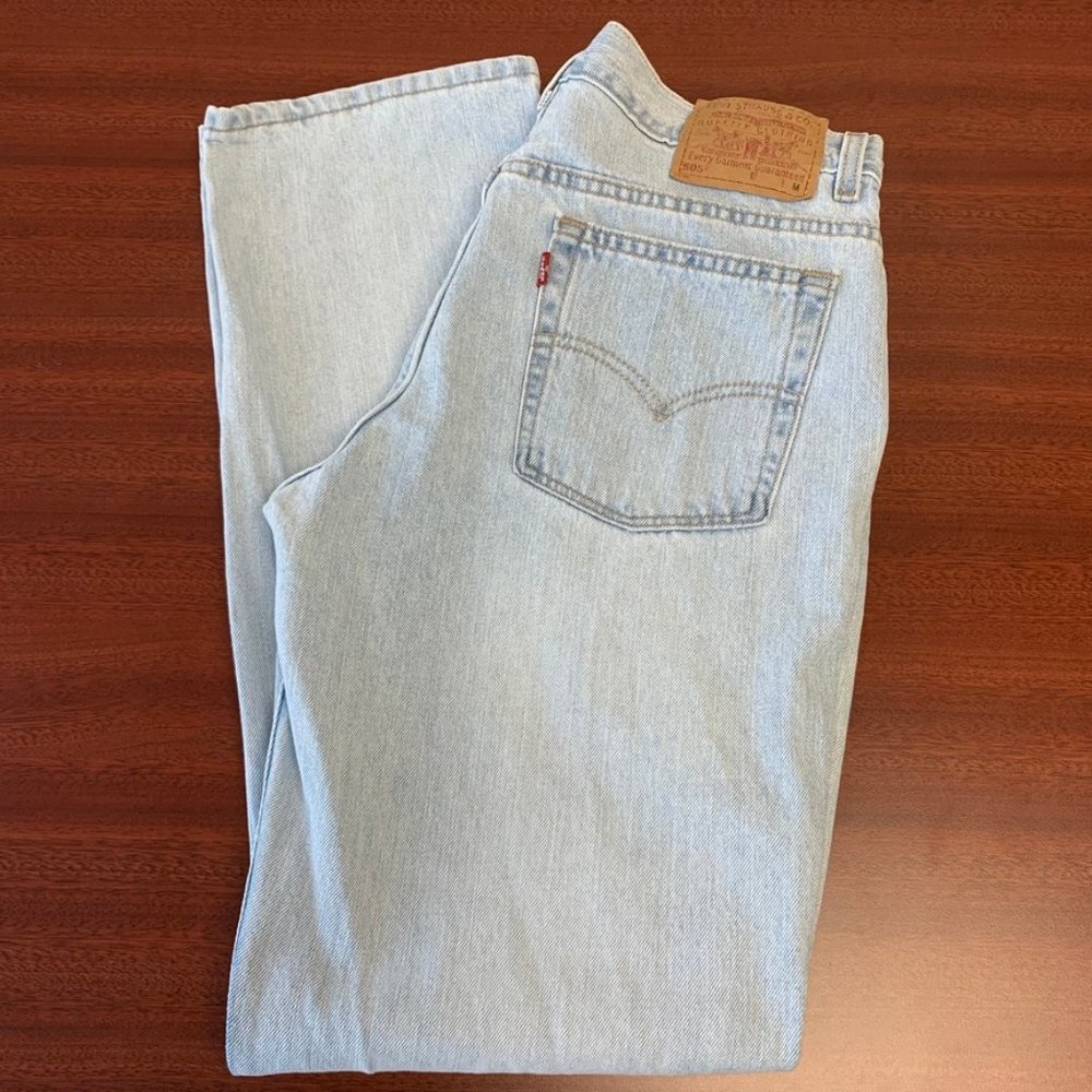 Vintage 505 Levi's USA Made 100% Cotton - Picture 1 of 10